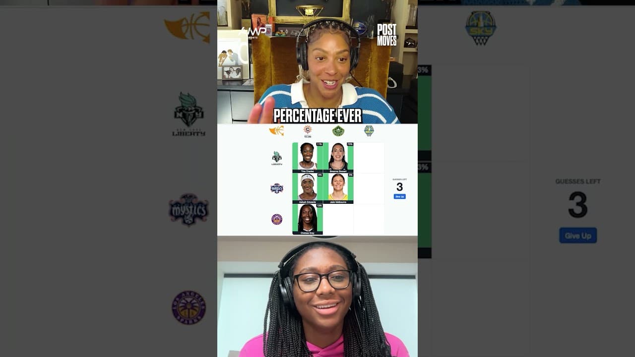CP3 and AB put their WNBA knowledge to the test 📝 Do you think you could score better?