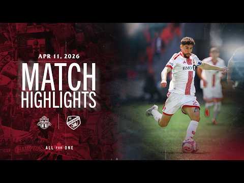 MATCH HIGHLIGHTS: Toronto FC vs. FC Cincinnati | April 11, 2026