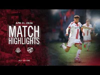 MATCH HIGHLIGHTS: Toronto FC vs. FC Cincinnati | April 11, 2026