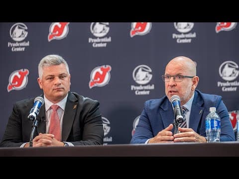 WATCH LIVE: Sheldon Keefe & Tom Fitzgerald press conference