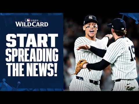 FINAL 3 OUTS: The Yankees overcome a Game 1 loss vs. the Red Sox to move onto the ALDS! 🗞️