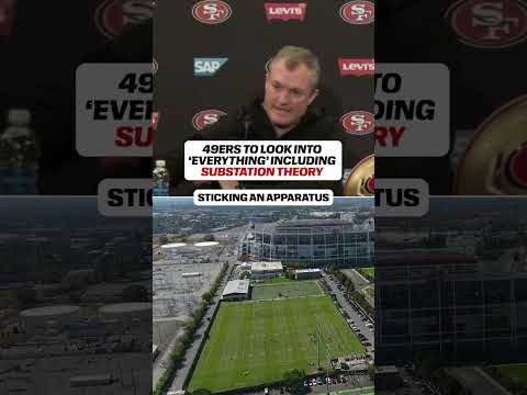 49ers GM John Lynch said the team will look into the viral electrical substation conspiracy theory 👀