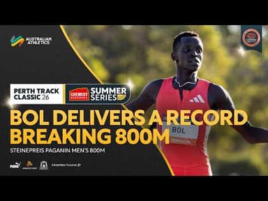 Men's 800m Final | 2026 Perth Track Classic