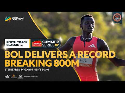 Men's 800m Final | 2026 Perth Track Classic