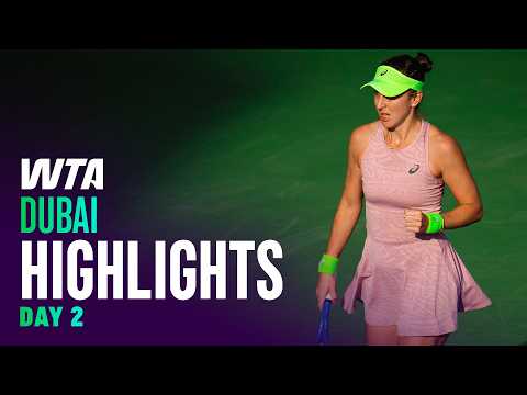 Day 2 in Dubai featuring Bencic, Tjen, Badosa and more | WTA Match Highlights