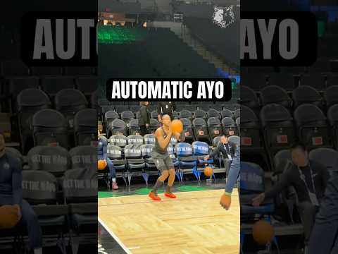 Ayo couldn’t miss. 😳