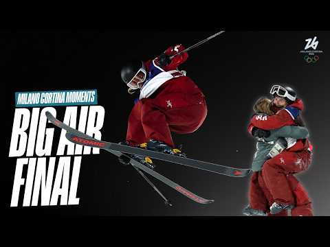 Megan Oldham with the Freeski Big Air Clutch | Milano Cortina Moments