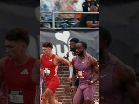 110mh race start - Daniel Roberts
