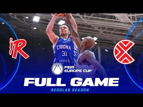 LIVE - Pallacanestro Reggiana v KK Cibona | FIBA Europe Cup 2025-26 | Regular Season