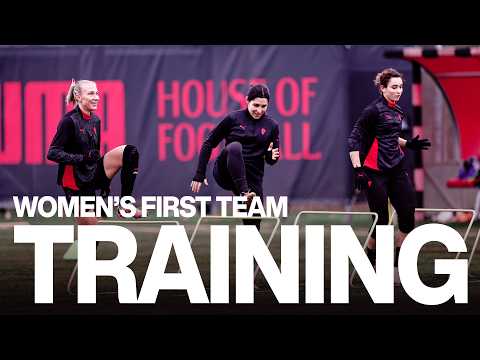 Lavoro intenso per le rossonere verso la Fiorentina | Allenamento