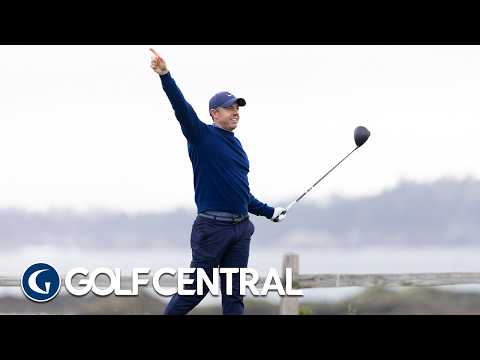 'Absolute carnage': Pebble Beach winds wreak havoc at end of Round 3 | Golf Channel
