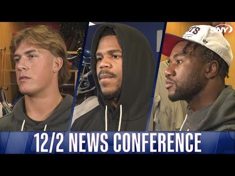 Abdul Carter reacts to benching vs the Patriots