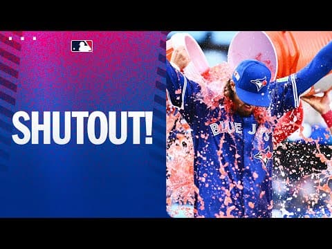Shut 'em DOWN! ⬇️ Kevin Gausman completes a shutout for the Blue Jays (2 hits allowed, 9 Ks)! 😤