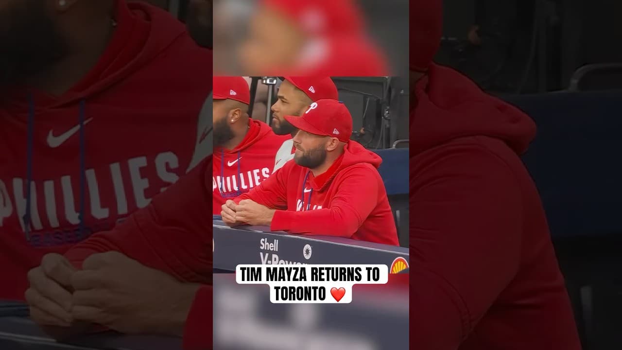 Welcome back, Tim Mayza! #MLB #Toronto #BlueJays #Phillies