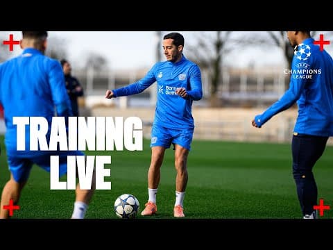 Abschlusstraining vor Olympiakos Piräus 🆚 Bayer 04 Leverkusen | Champions League (re-live)