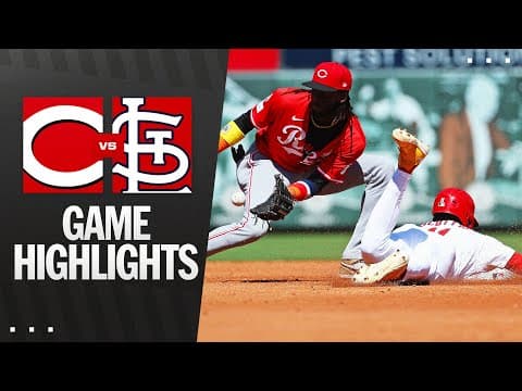 Reds vs. Cardinals Game Highlights (9/17/25) | MLB Highlights
