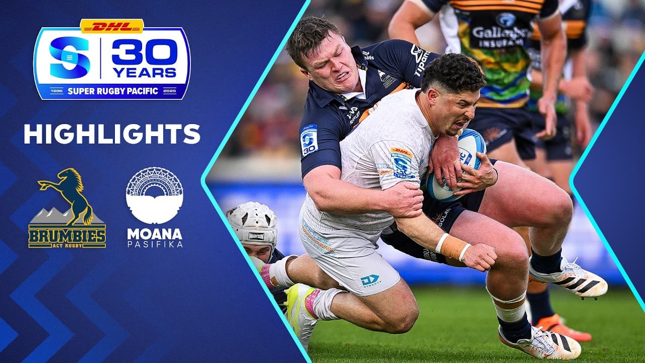 HIGHLIGHTS | Brumbies vs Moana Pasifika | Super Rugby Pacific Round 16 | Sky Sport NZ