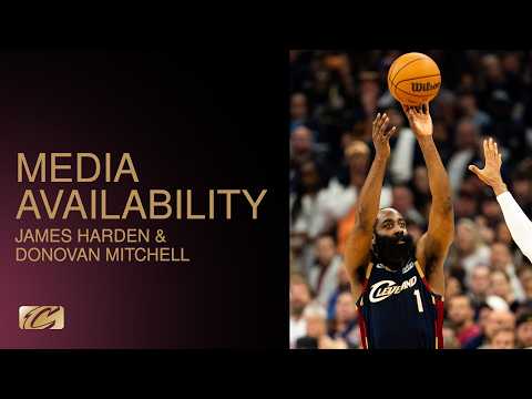 Cavs vs Pistons | Donovan Mitchell & James Harden Post Game | 05.15.2026