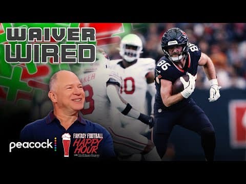 Dalton Schultz, Colby Parkinson are must-grab waiver TEs | Fantasy Football Happy Hour | NFL on NBC