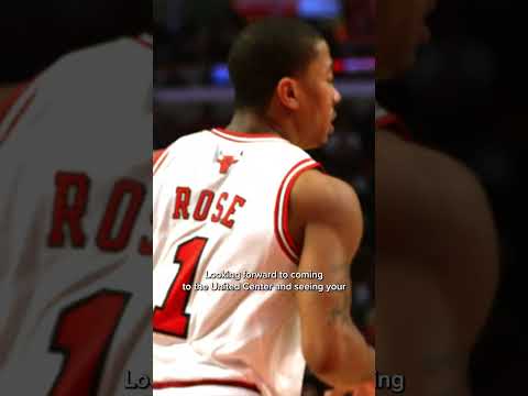 Michael Jordan’s message for Derrick Rose 🔥