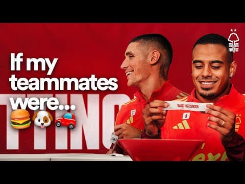 “If My Teammates Were…?” | Murillo & Milenković GRILL Nottingham Forest Squad! 😅