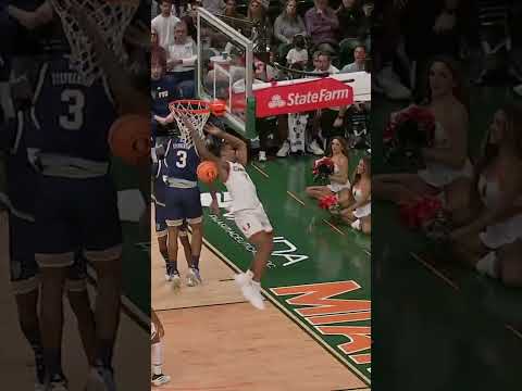 big dunk from ernest 😤 #collegebasketball #collegesports #basketball #ncaabasketball #accbasketball