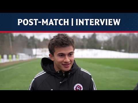 Post-Match Interview | NE Revolution vs. Hartford Athletic