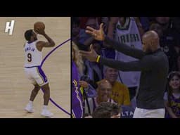 LeBron Enjoying Every Second of Bronny’s Moment 💙