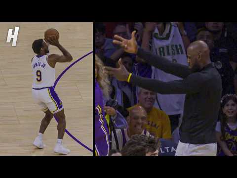 LeBron Enjoying Every Second of Bronny’s Moment 💙