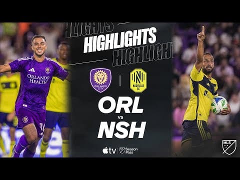 Orlando City vs. Nashville SC | Full Match Highlights | Stoppage Time WINNER!