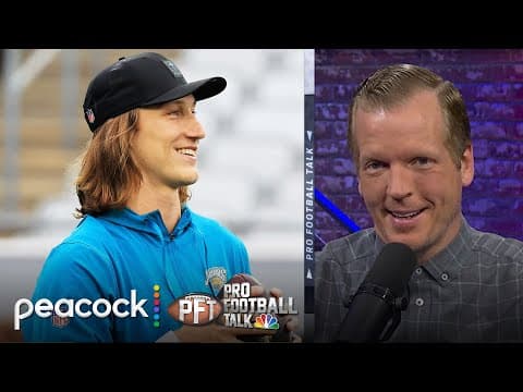 Trevor Lawrence squatted by fan at bar in viral video | Pro Football Talk | NFL on NBC