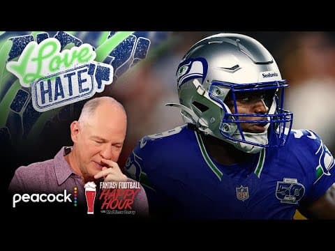 Kenneth Walker, Commanders face tough matchups in Week 11 | Fantasy Football Happy Hour | NFL on NBC