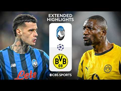 Atalanta vs. Borussia Dortmund: Extended Highlights | UCL Knockout Play-offs - Leg 2 | CBS Sports