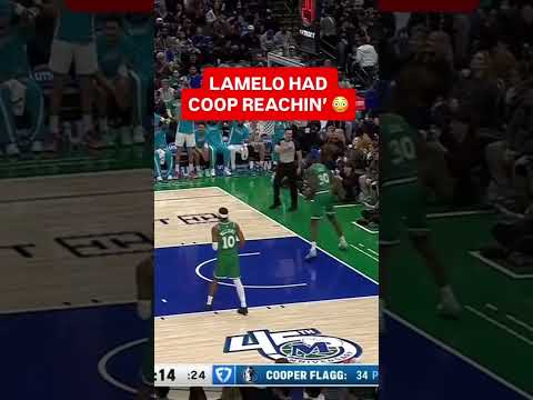 LaMelo over Cooper 👀