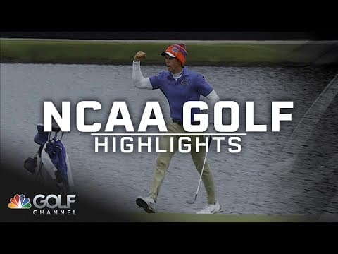 NCAA Golf Highlights: 2025 East Lake Cup, Round 2 | Golf Channel