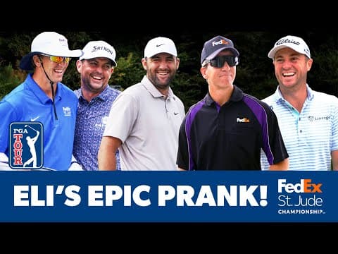 Eli Manning pranks PGA TOUR stars at FedEx St. Jude Championship | 2025