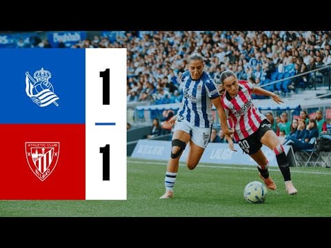 HIGHLIGHTS | Liga F 25-26 | J11 | Real Sociedad 1 - 1 Athletic Club
