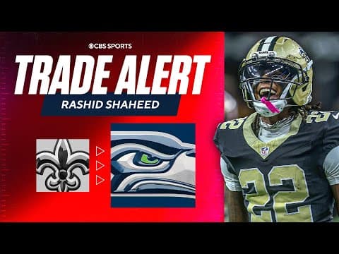 Saints Trade WR Rashid Shaheed to Seahawks | TRADE GRADES