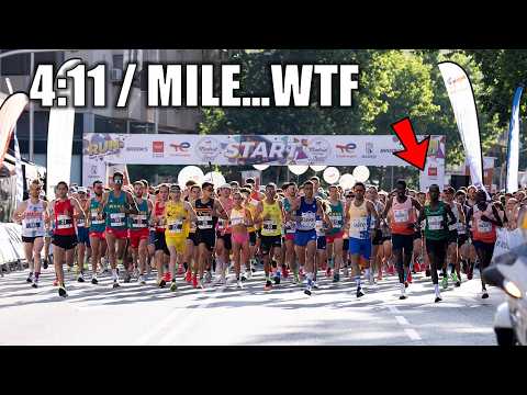 A NEW WORLD RECORD!! || Absolute INSANITY At the 2026 Madrid Vintage 10k Run - Rodrigue Kwizera