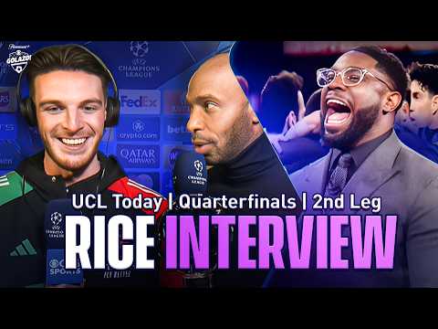 Micah Goes CRAZY Over Rice Rockets!!🤯| Declan Rice Interview After Arsenal Victory! | UCL Today