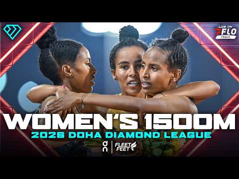 Ethiopia Goes 1-2-3 In The Women's 1500m | 2026 Doha Diamond League