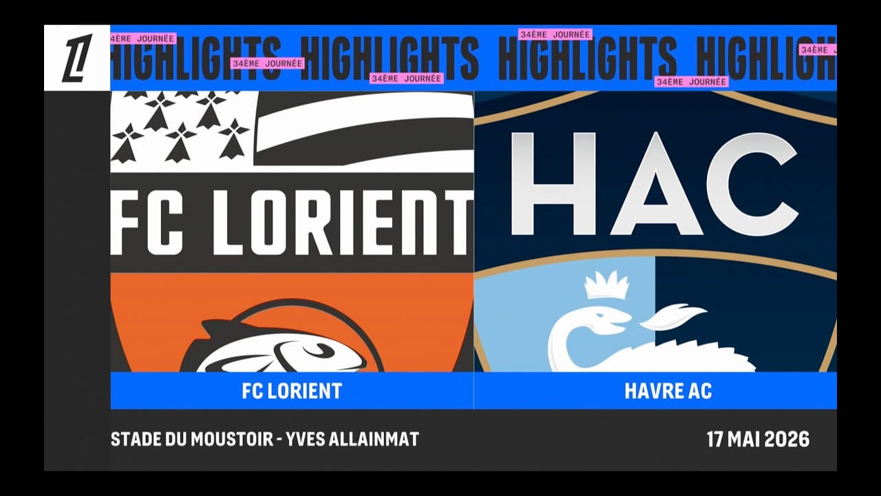 FC lorient - HAC (0-2) : le résumé du match