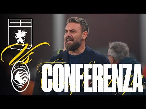 CONFERENZA STAMPA | GENOA - ATALANTA | SERIE A ENILIVE 25/26