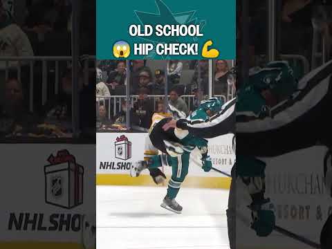 Throwback hip check! 📺💥