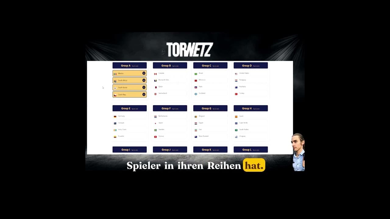 DOme´s TorNetz WM-Tipps: Heute Gruppe A #wc26