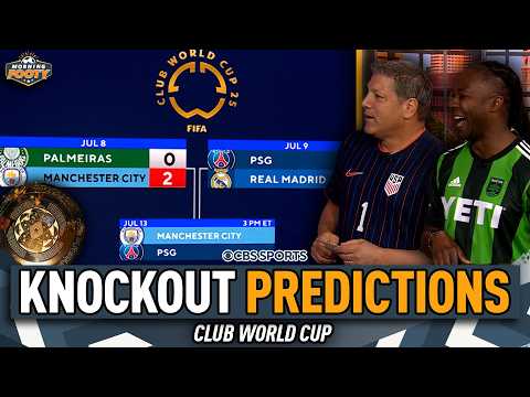 Club World Cup 2025 KNOCKOUT ROUND PREDICTIONS | PSG, Man City, Real Madrid & More! | Morning Footy