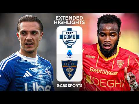 Como vs. Lecce: Extended Highlights | Serie A | CBS Sports