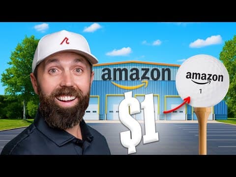 I Bought the Amazon Basics Golf Balls & I'm SHOCKED!