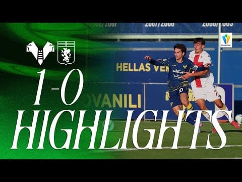 Highlights Primavera 1 2025/26 | Hellas Verona-Genoa 1-0