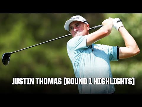 Justin Thomas’ -2 First Round at the FedEx St. Jude Championship [FULL HIGHLIGHTS]
